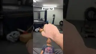 How To Make A Fist For Punching #streetfighter #fight #martialarts #boxing