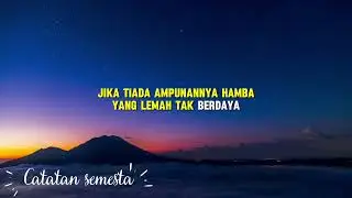 PANJI SAKTI DIA MENUNGGU KAROKE #karaoke