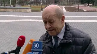 Informal Meeting of Foreign Affairs Council &ndash; Gymnich: Jean-Yves Le Drian, doorstep