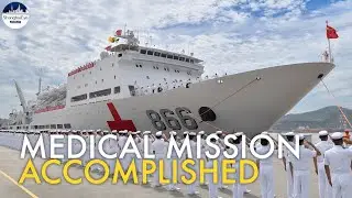 Chinese naval hospital ship Peace Ark completes life-saving mission in Vanuatu of Pacific Island