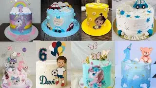 &hearts;️🎊Simple Birthday Cake Designs For Babies/Cake Designs/Birthday Cake/Baby Cake Designs 🎉/