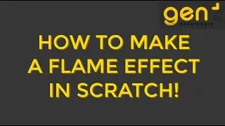 How To Make A Flame Effect in Scratch!