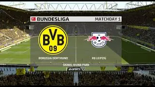 Dortmund vs Leipzig | Bundesliga 2025/26 | FIFA 19 Mod EAFC 25 Simulation