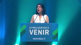 Montreal municipal election winner speech