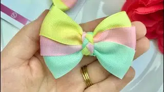 Moño para iniciante facil / Ribbon kirt