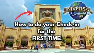 How to do your check-in at Universal Studios Orlando | Easy & Fast!🎢