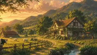 Peaceful Morning | Relaxing Ghibli-Style Music | Piano & Nature Sounds