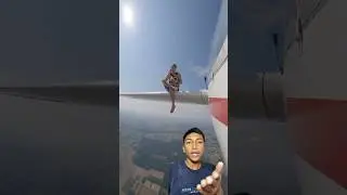 Niche Gir Gya 😱😭 #shorts #flying #flight #fly