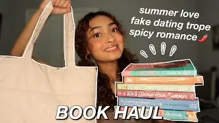 ROMANCE BOOK HAUL 📚 | fake dating, murder mystery, summer love