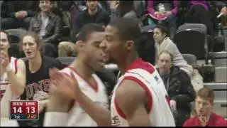 Hess Mayele Huge Block - UNB Basketball
