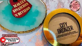 Drugstore Maybelline city bronzer & Contour powder | Worth buying or ..?| fenty beauty dupe ???