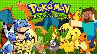 |Pokemon Survival Island| Minecraft in Pokemon!?!?