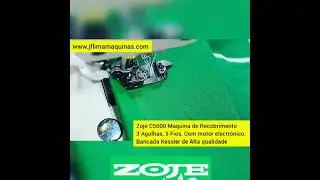 Zoje C5000 Interlock Sewing Machine  #zojeurope #zojelover #costuracriativa