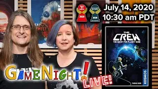 The Crew: The Quest for Planet Nine & Our 2020 Spiel des Jahres Picks! - GameNight! Live!! 7-14-2020