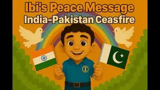 Ibi&rsquo;s Peace Message: India-Pakistan Ceasefire | Emotional Kids Story about Peace & Love