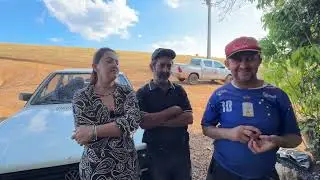 ENTREGAMOS A CHAPA E O FORNO DO FOGÃO A LENHA PRO TÍ CLÓVIS E PRO ADILSON!