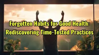 Forgotten Habits for Good Health: Rediscovering Time-Tested Practices