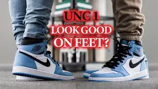 Air Jordan 1 University Blue ON-FEET (Do they look good?)