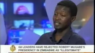 G8 Leaders attack Mugabe: Lance Guma on Aljazeera (Jul 08)