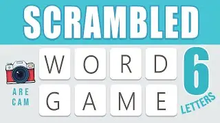 Scrambled Word Games - Guess the Word Game - Word Game Puzzle(6 Letter Words)