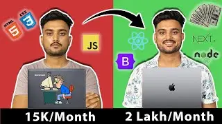 4 Step Path To Cracking High Paying Web Dev Job! - Hindi