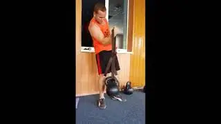 Удержание на бицепс 56 кг 12 08 2019      Biceps arm wrestling training