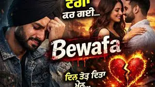 Bewafa | Sad Punjabi Song | Heart Touching Original Lyrics#viral #viralsong #viralmusic #sadpunjab