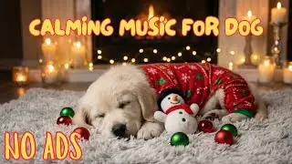 Ultimate Dog Calming Music 🐾🔥 Cozy Fireplace for Deep Sleep & Relaxation