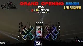 Hunter_high_power Grand Opening & Chehar Lighting + Daksh Lad screen & dj Pratik ❤️‍🔥