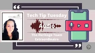 Tech Tip Tuesday-Audio Recording Phone #THTE #TechTip #Leadfromhome #heritageteamextraordinaire