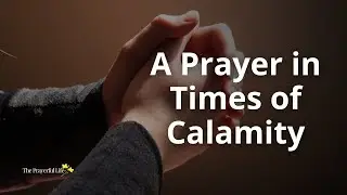 A Prayer in Times of Calamity