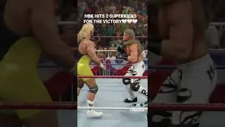 HBK PICKS UP A WIN IVER MR. PERFECT🤍🤍🤍 #wwe #summerslam #hbk