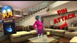 Nick's prank Scary teacher 😱 || Pin Attack on Miss T - Gameplay Walkthrough (iOS, Android)