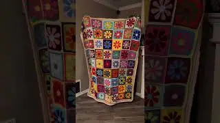 Daisy grannie squares #crochet #granniesquare #handmade