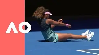 'Are you alright?' No-omi Osaka sees the lighter side | Australian Open 2019