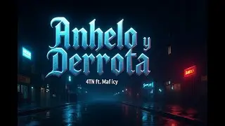 🔥 Anhelo y Derrota - 4TN ft. Maficy | Visual Oficial | Reggaeton x Trap 🔥