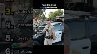 Ranking Best Cop Moments 🚓😂🔥 | wild clips 😳 #police #viralshorts