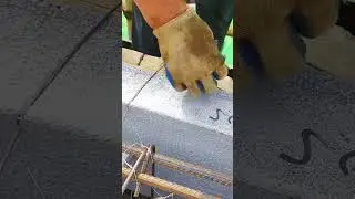 intelligent techniques and ideas for the installation of iron fasteners before cast #shorts