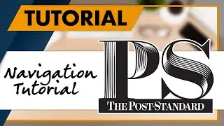 The Post Standard Online Newspaper Navigation Tutorial