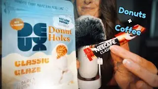 🍩 BEST Donut Yet?! + First Time Making Whipped Coffee ASMR 😳☕️