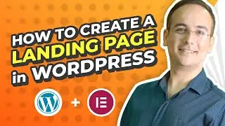 How To Create A Landing Page on WordPress in Minutes (2022) | 100% FREE