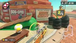 Mario Bros. Circuit - 1:48.395 - Logan (Mario Kart World world record)