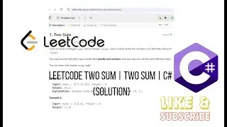 Two Sum LeetCode Solution | FAANG Interview Question