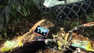 Crysis 3: Mission 2 - Welcome to Jungle Collectables (Intel and Nanosuits) - HTG