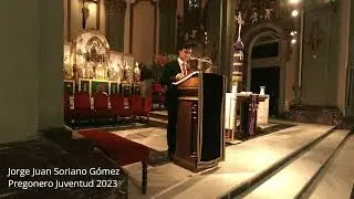 IX Pregón de Juventud de la Cofradía California realizado por Jorge Juan Soriano Gómez.