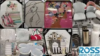 WEEKLY FINDS AT ROSS | ROSS STORE WALKTHROUGH (Decor pieces, furniture, wall arts, covers & more)