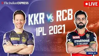 RCB V/S KKR Live  IPL Scores 20 September 2021 31st Match.