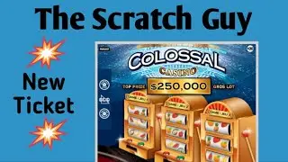$20.00 OLG Colossal Casino Instant Scratch Ticket | Top prize $250,000