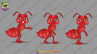 Ant Character  | PSD Ant Character | Animated Ant