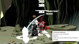 aqw necromancer soloing undead champion